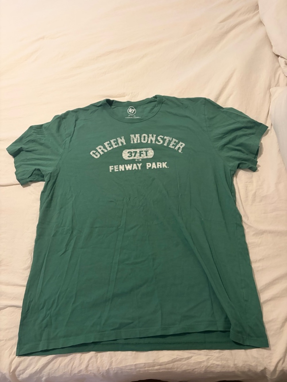 47 Brand Green Fenway Park "Green Monster" Short Sleeve Tee